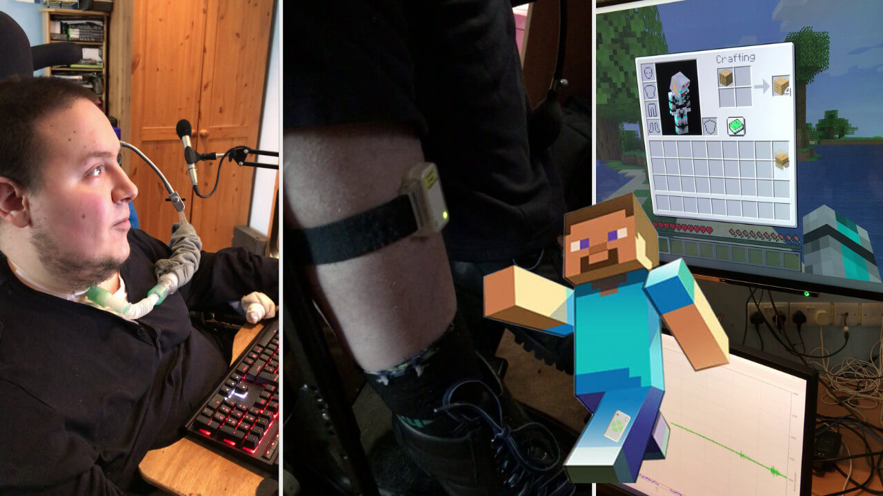 Using the Emego Assistive Switch with Minecraft